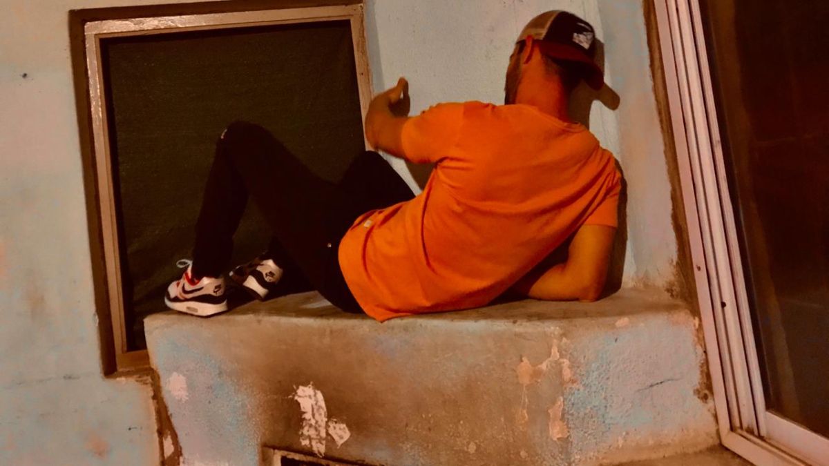 La casa donde se sospecha que se cometió un abuso sexual en Rivadavia.