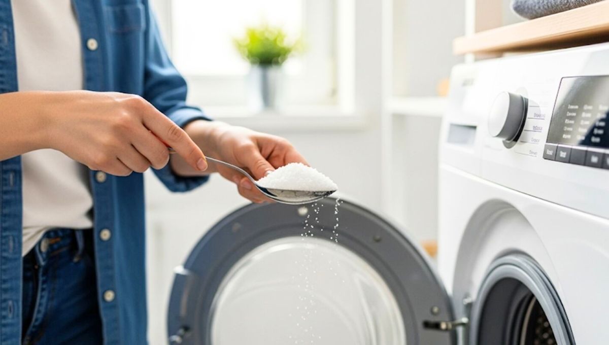 La aplicación de sal en el lavarropas es altamente recomendada