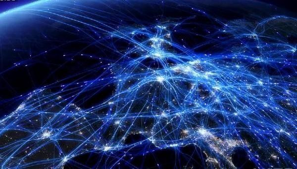 Impactantes imágenes del tráfico aéreo europeo