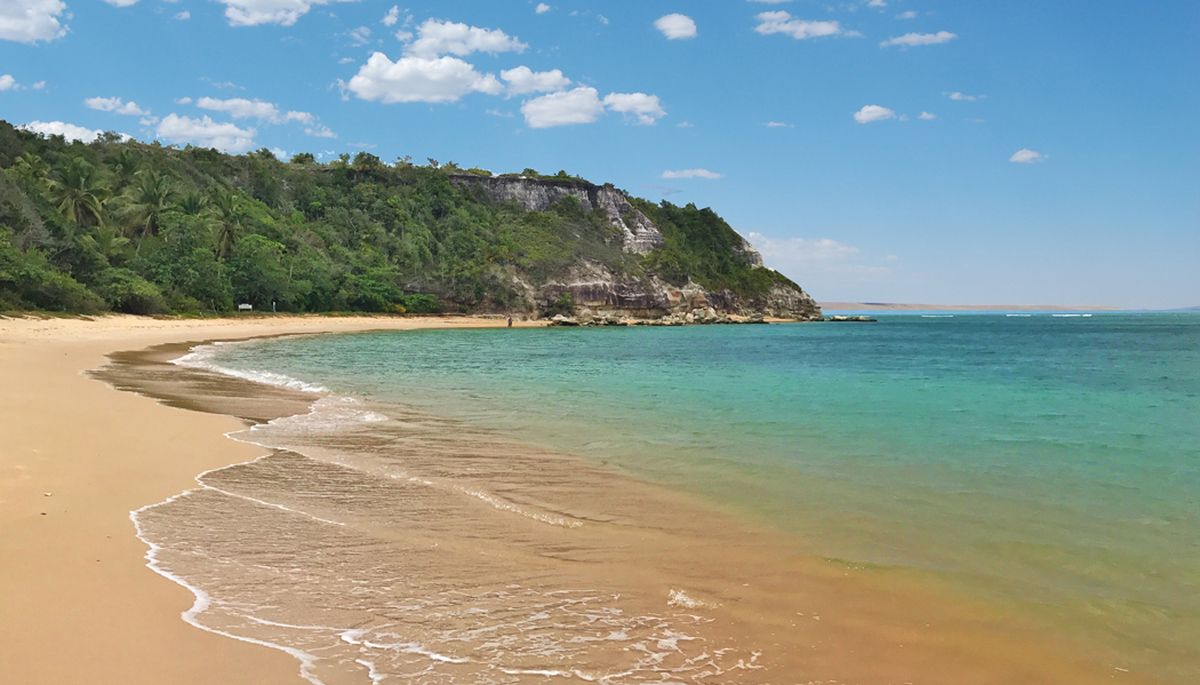 Praia do Espelho es una de las playas vírgenes más hermosas de Brasil. Imagen: Freepik