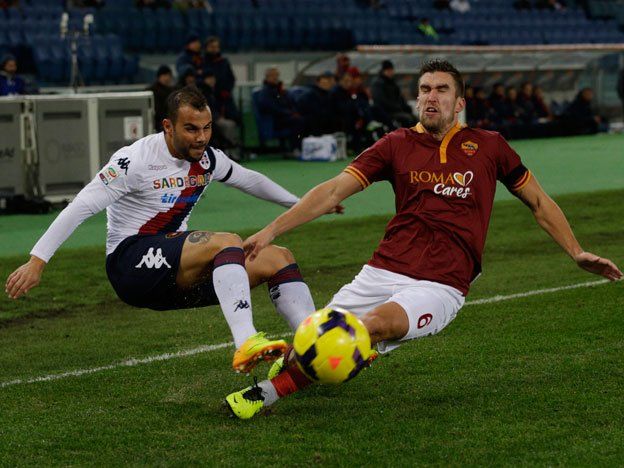 La Roma empató con el Cagliari y no pudo recuperar la punta