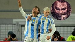 Sin Mundial, pero con un enorme tatuaje en su espalda.