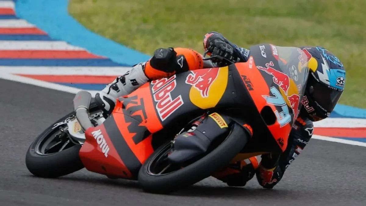 Valentín Perrone largará 7° en el Gran Premio de Malasia de motociclismo en Moto3