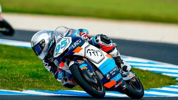 Los argentinos Marco Morelli y Valentín Perrone muy lejos de Uriarte el ganador de Moto3 en Italia Los argentinos Marco Morelli y Valentín Perrone muy lejos de Uriarte el ganador de Moto3 en Italia