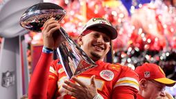 Mahomes ganó 3 veces el Super Bowl.