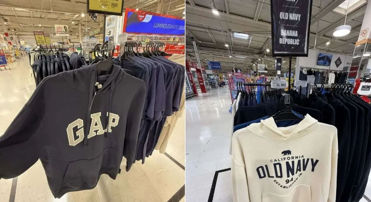 La ropa de marcas reconocidas comienza a venderse en hipermercados. Foto: gentileza&nbsp;