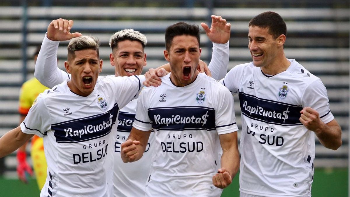 Gimnasia volvió al triunfo luego de seis partidos