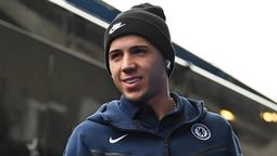 Enzo en sus primeras semanas como jugador del Chelsea