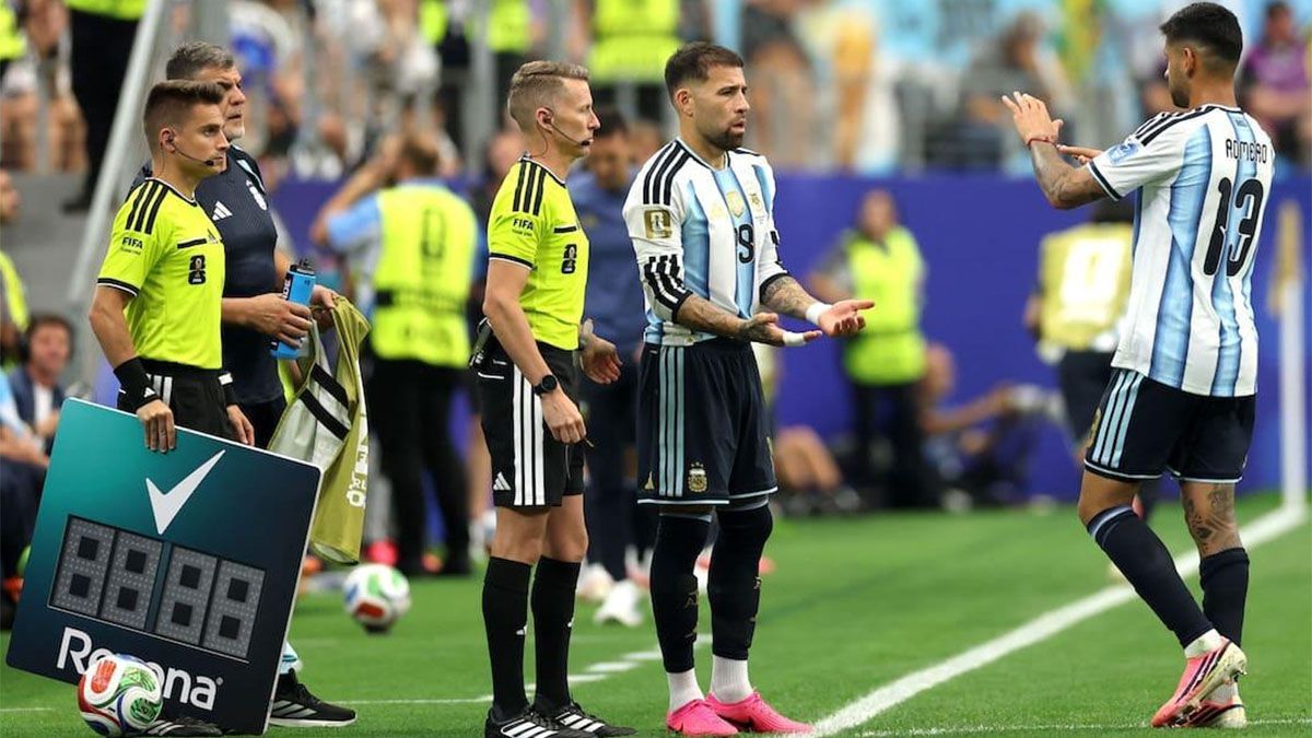 Nicolás Otamendi reemplazó a Cuti Romero en el triunfo de la Selección argentina sobre Austria.
