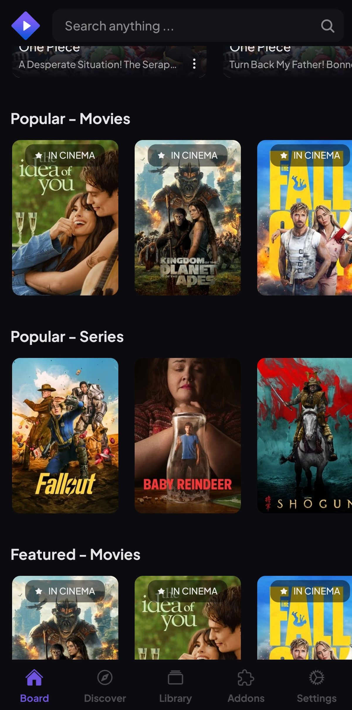 En la app se ven todas las producciones de Netflix y otros servicios. En la app se ven todas las producciones de Netflix y otros servicios.