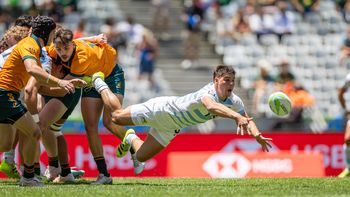 Cómo les fue a Los Pumas 7s en la jornada inicial del Seven de Ciudad del Cabo Cómo les fue a Los Pumas 7s en la jornada inicial del Seven de Ciudad del Cabo