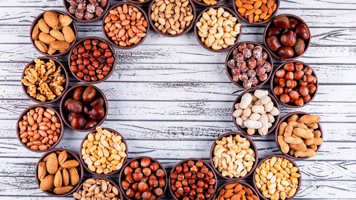 La fruta seca llena de proteínas y fibras que ayuda a aumentar la masa muscular