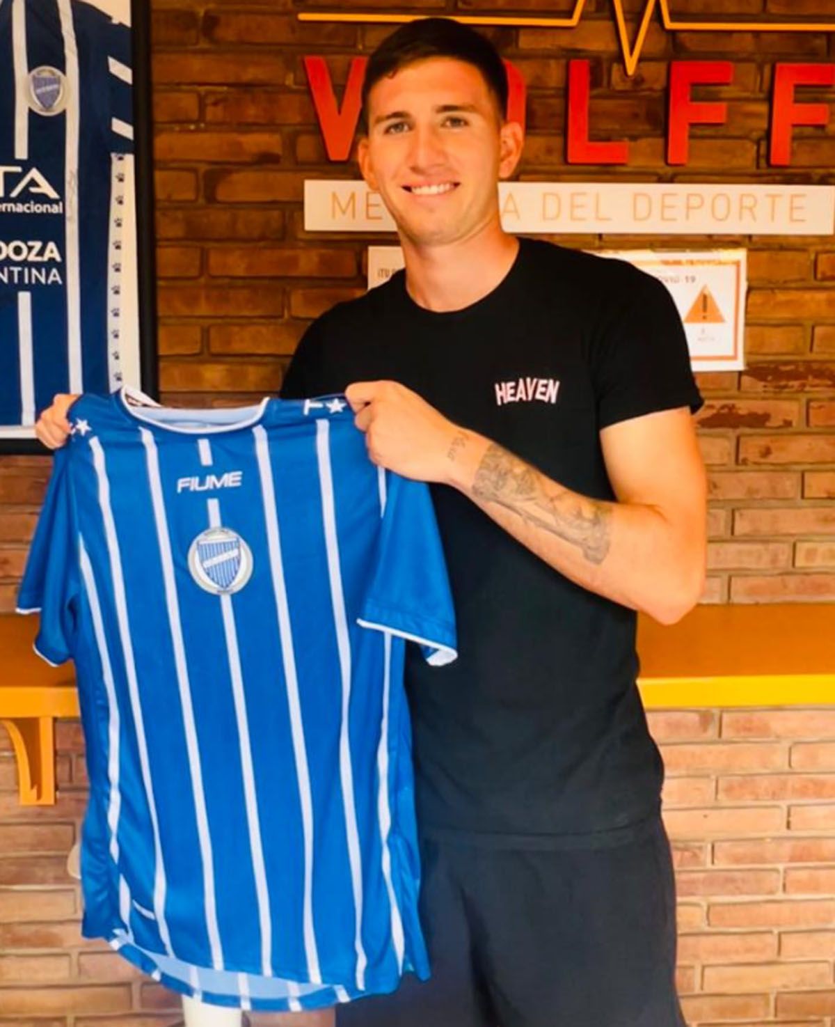 Julián Eseiza cumplió las formalidades antes se sumarse a Godoy Cruz