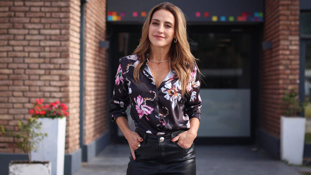 Eleonora Wexler en los estudios de Grupo América Cuyo. Eleonora Wexler en los estudios de Grupo América Cuyo.