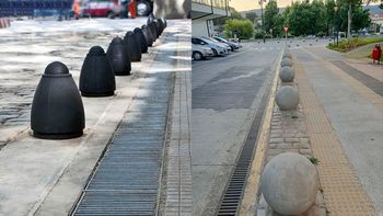 ¿Para qué sirven las bolas de cemento de la calle y la vereda?
