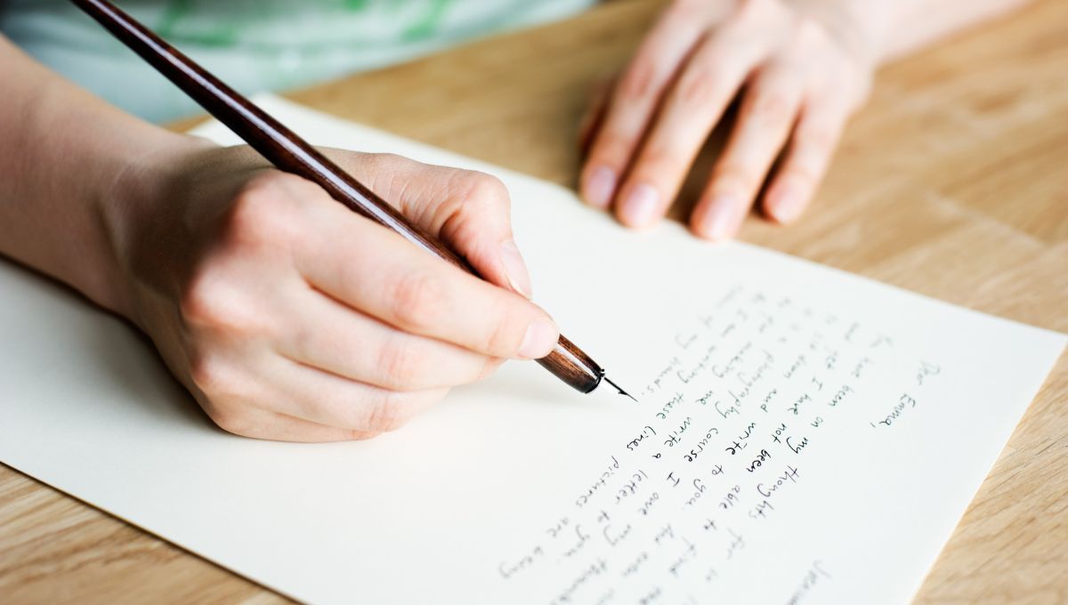 Escribir en papel. Escribir en papel. 