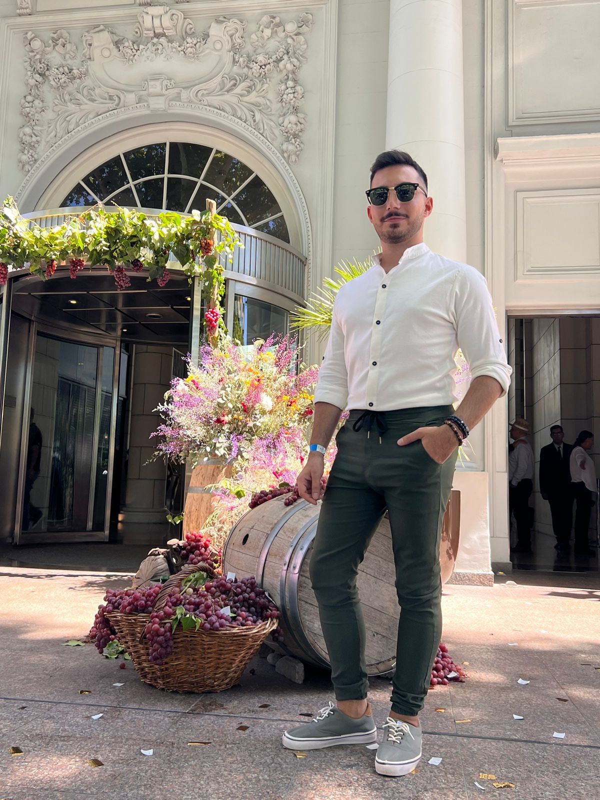 Súper canchero Lucas Castro, conductor del programa Bien de Mañana, de Canal 7 Mendoza.