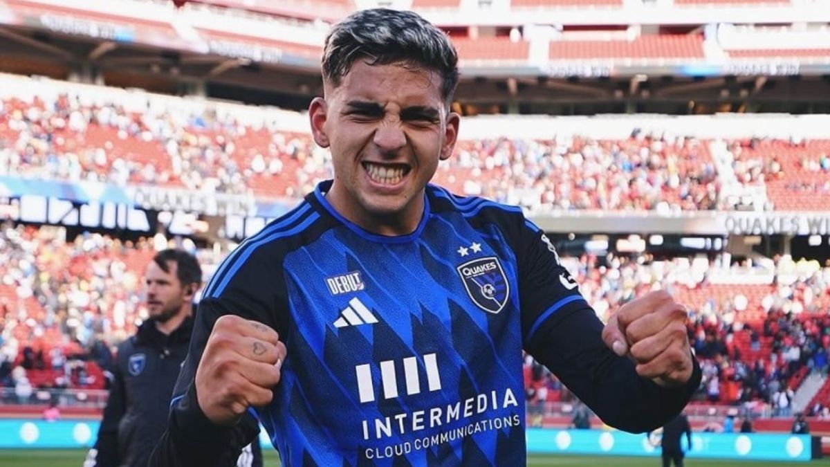 Hernán López Muñoz debutó con el San José Earthquakes en la MLS.