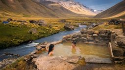 Las termas malargüinas, uno de los atractivos impresionantes de Mendoza. Foto: Turismo Malargüe&nbsp;