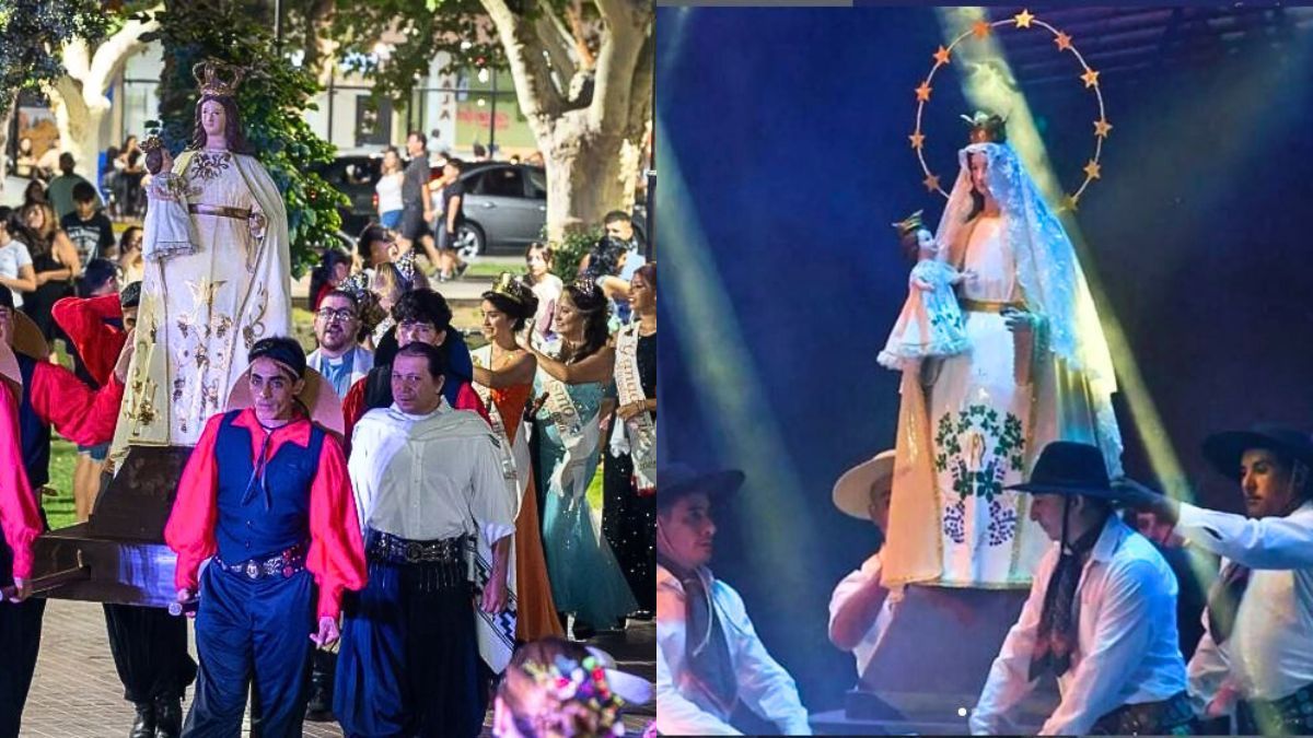 El municipio de Rivadavia explic&oacute; lo que ocurri&oacute; con la Virgen de la Carrodilla original de la comuna.