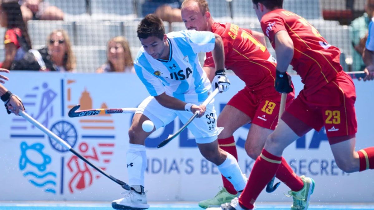 Los Leones vencieron a España.