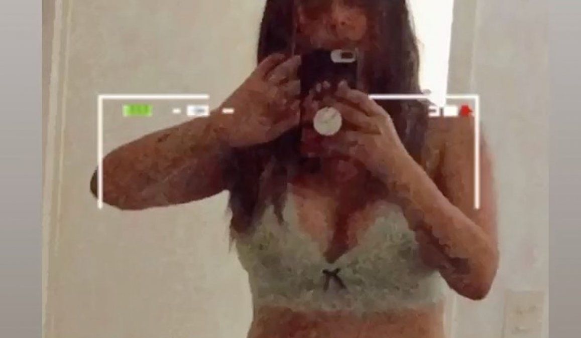 Nazarena Vélez en Instagram: Se me nota la panza, la celulitis