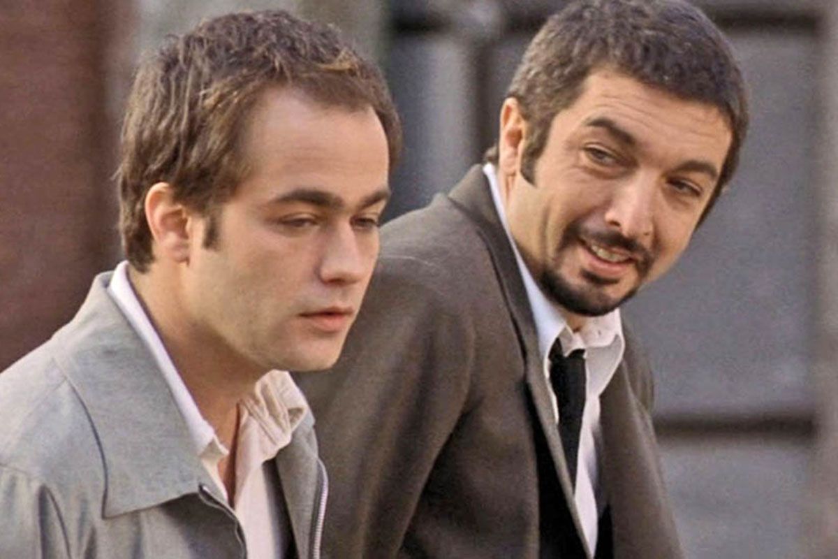 Gastón Pauls y Ricardo Darín en una escena de Nueve Reinas. Gastón Pauls y Ricardo Darín en una escena de Nueve Reinas. 