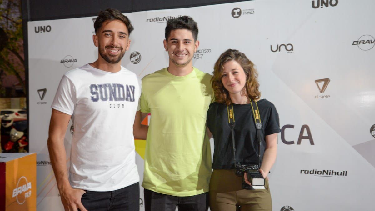 Agustín Quiroga, Atu Arancibia y Elena Del Popolo.