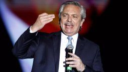 El presidente argetino, Alberto Fernández.