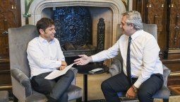 El Presidente y Kicillof mantuvieron una reunión amigable
