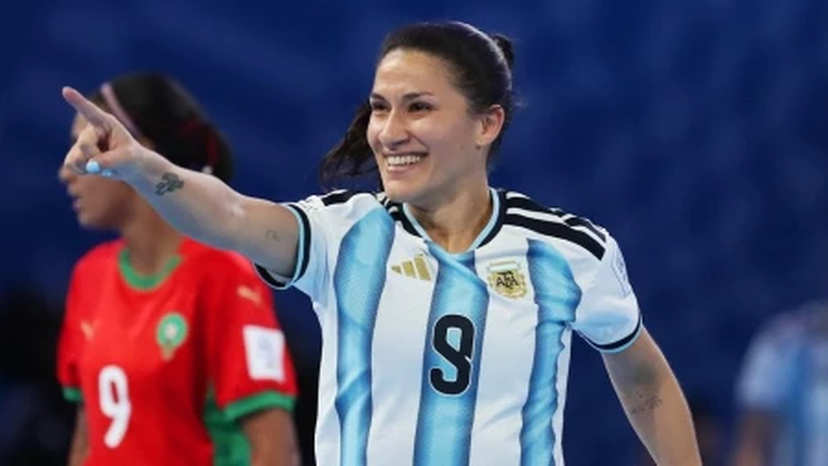 Ana Ontiveros, figura de la Selecci&oacute;n argentina.
