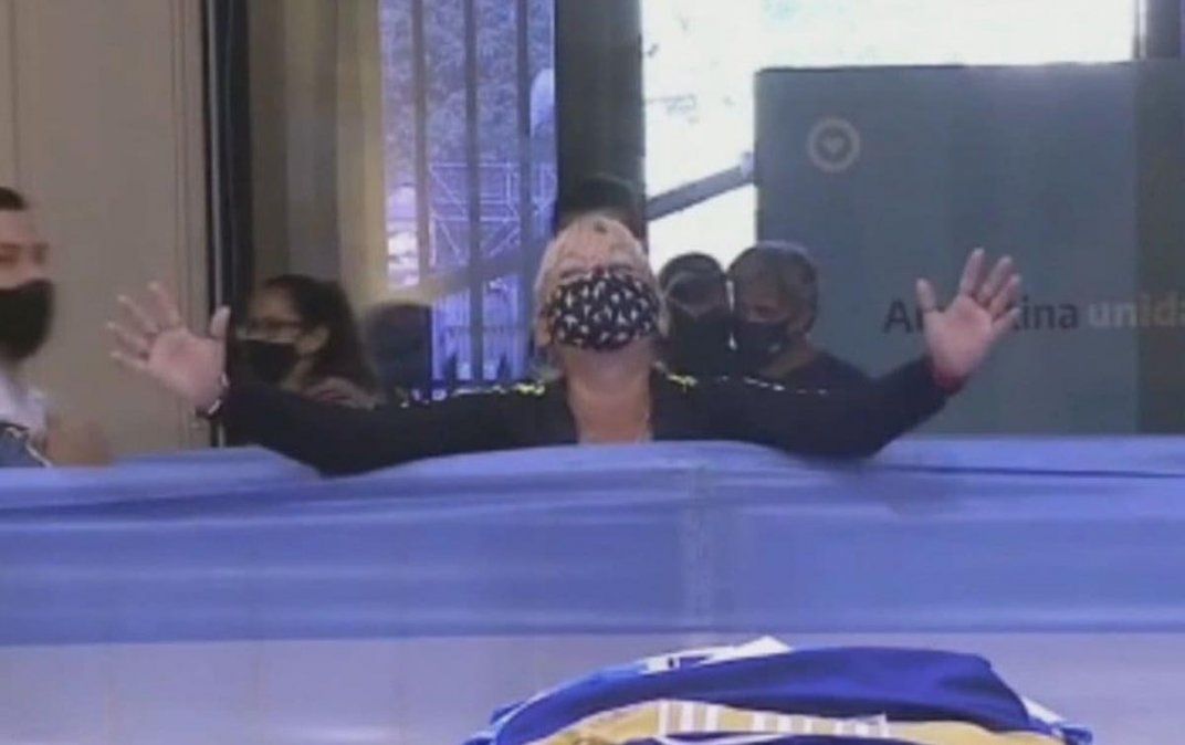 En el velorio de Maradona le gritaron asesino al abogado Morla