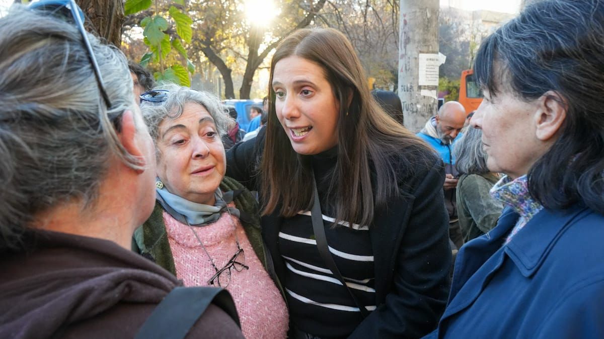 La ex diputada nacional Marisa Uceda estuvo presente en la manifestación contra la condena a la ex presidenta Cristina Kirchner.