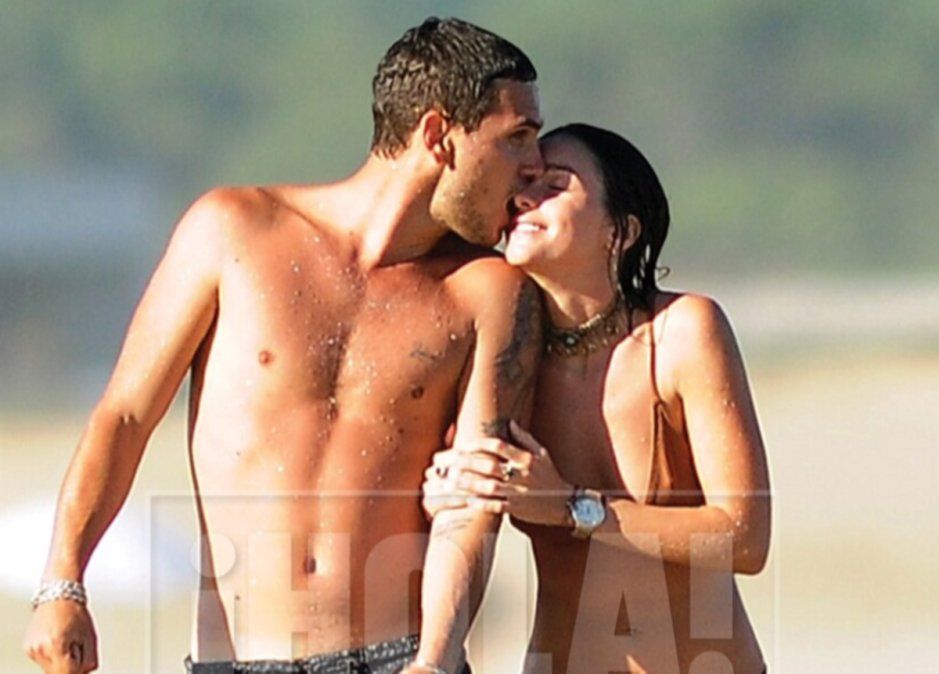 Lucía Celasco de novia con Gianmarco Dolce, hijo de Bárbara Durand.