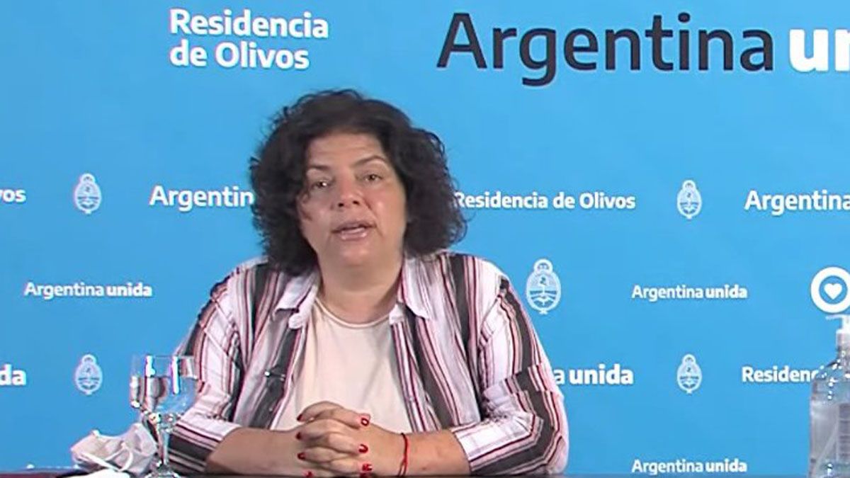 Para la ministra Carla Vizzotti, muchos tienen rollos con la palabra pene
