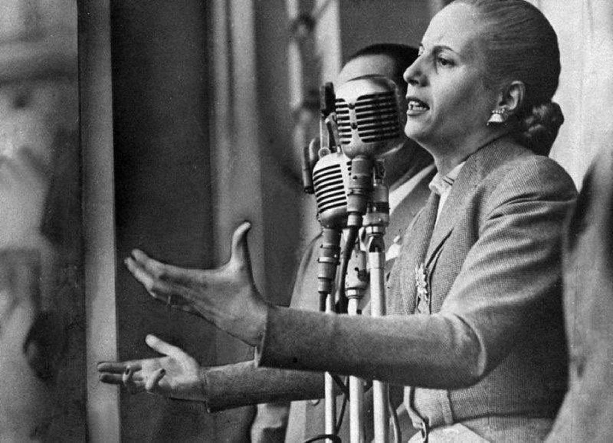Este domingo se cumplieron 104 años del nacimiento de Eva Perón.