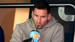 Messi no se olvida de Argentina ni siquiera en el desayuno.&nbsp;