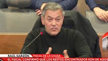 El fiscal dijo que en un 98% los restos hallados son de Agostina El fiscal dijo que en un 98% los restos hallados son de Agostina