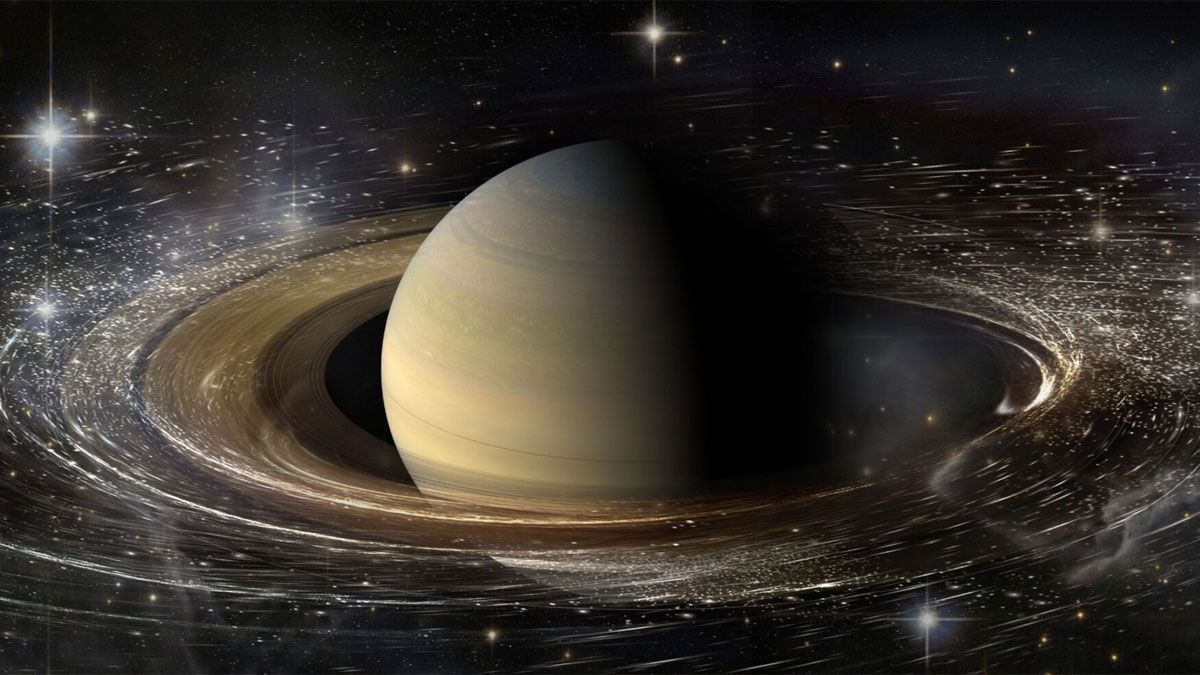 Saturno retrógrado consiste en el retorno del planeta dentro de su órbita.
