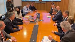 Del encuentro clave en Brasil, participaron Rodolfo Suarez, el presidente de  J&F Investimentos y Daniel Scioli, entre otros.