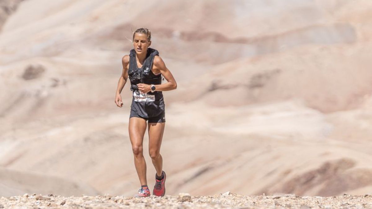 Camila Cioffi. Licenciada en administración de negocios, emprendedora y apasionada por correr: habitualmente lo hace en la calle, pero en esta oportunidad se animó a competir en la montaña, y se clasificó al Mundial en la modalidad kilómetro vertical.