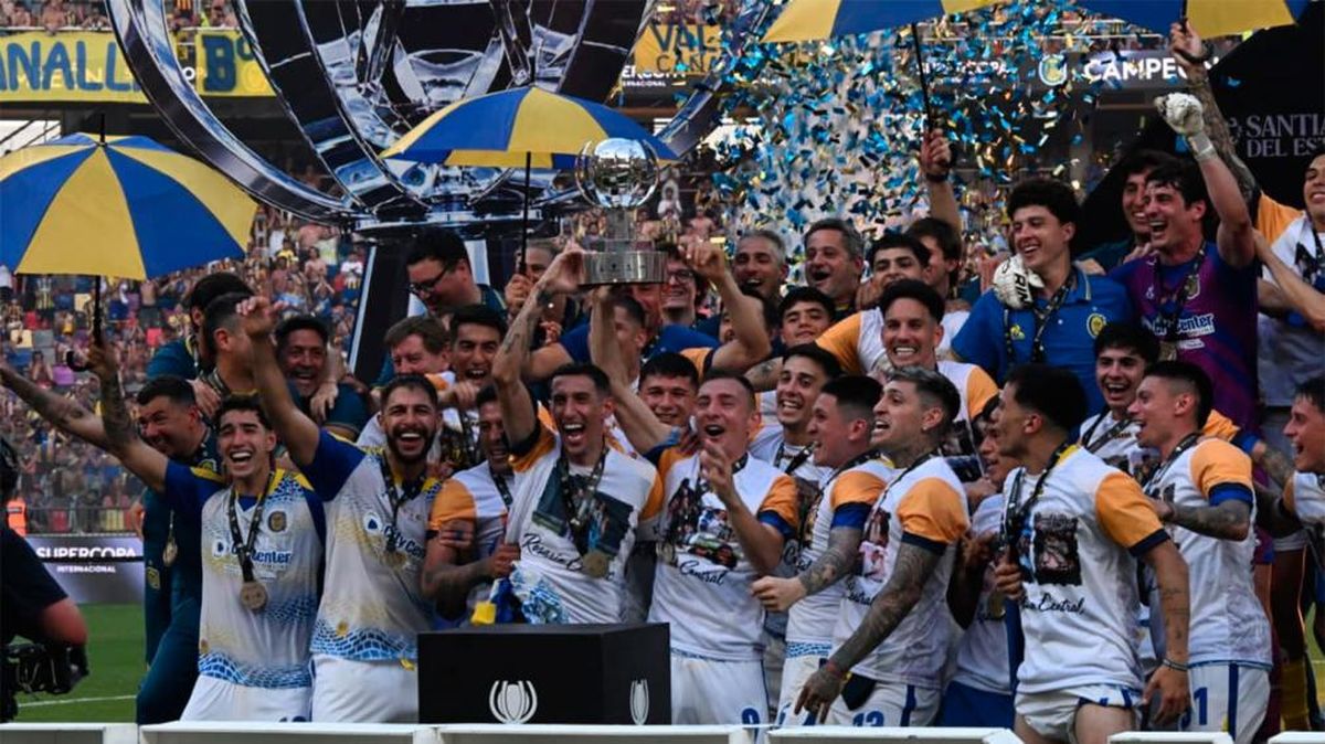 La mitad de Rosario est&aacute; de fiesta y &Aacute;ngel Di Mar&iacute;a se mostr&oacute; sumamente emocionado.