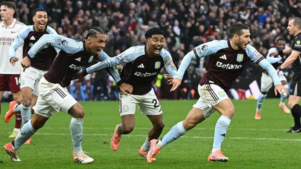 Emiliano Buendía hizo un gol agónico ante el Arsenal.