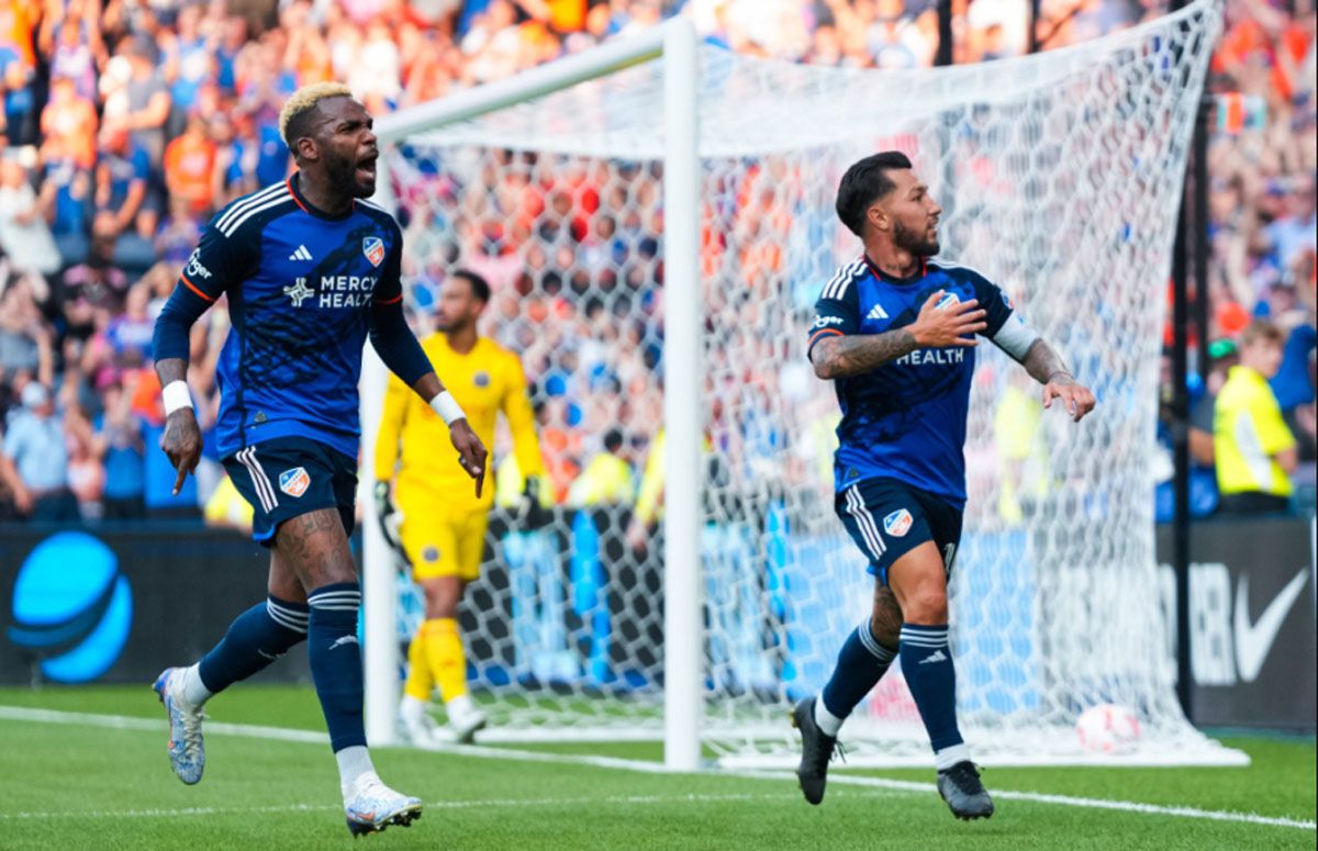 Luciano Acosta fue figura y marcó para FC Cincinnati Luciano Acosta fue figura y marcó para FC Cincinnati