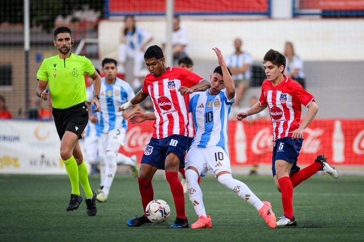 La Selección argentina Sub 20 empezó ganando el Torneo de L'Alcudia.