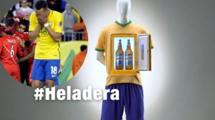 #HeladeraPechoFrío: Mira el spot argentino que se ríe de Brasil