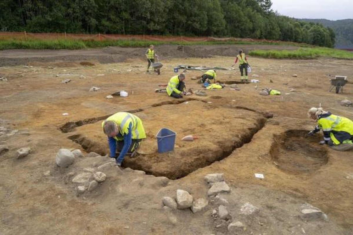 La excavación terminó en un descubrimiento insólito.