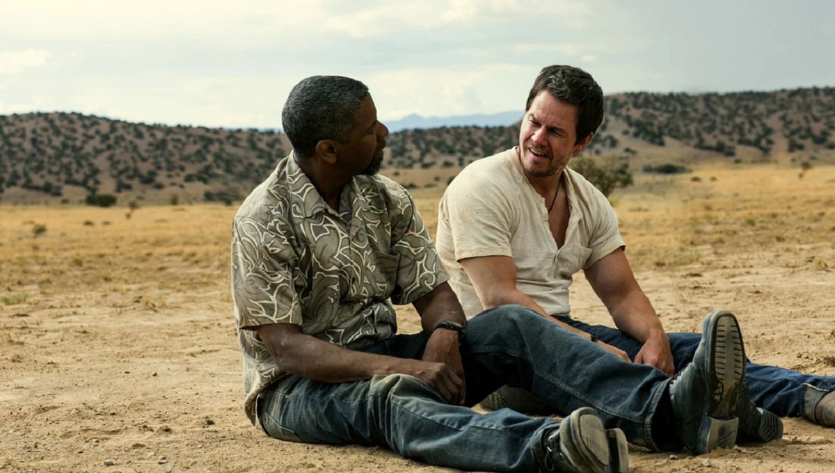 Denzel Washington y Mark Wahlberg protagonizan Armados y peligrosos.
