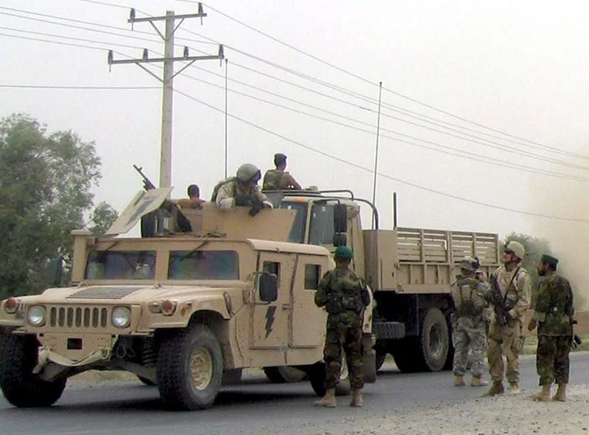 Soldados de Estados Unidos (Archivo). Crédito: EFE/Humayoun Shiab.