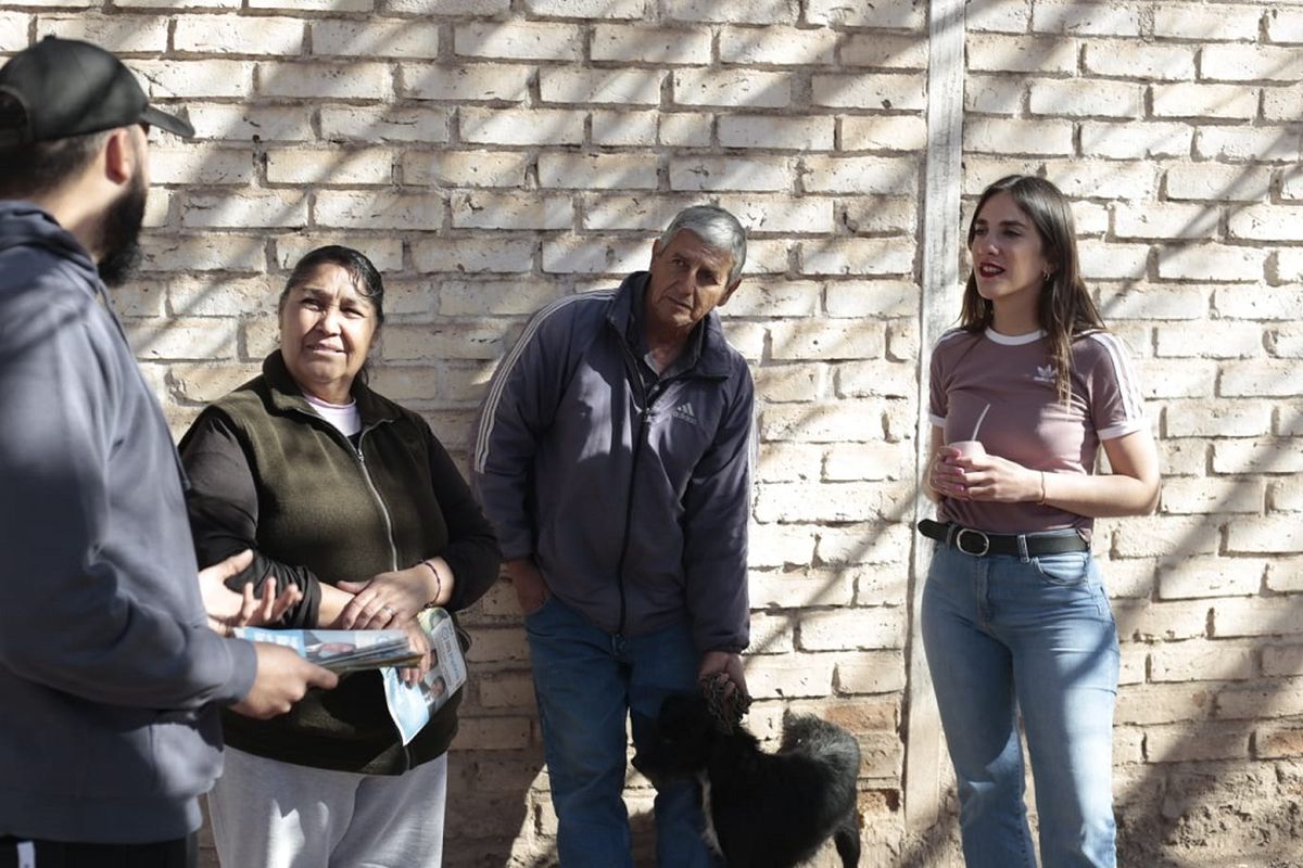 Paloma Scalco, del sector de Anabel Fernández Sagasti. Paloma Scalco, del sector de Anabel Fernández Sagasti.